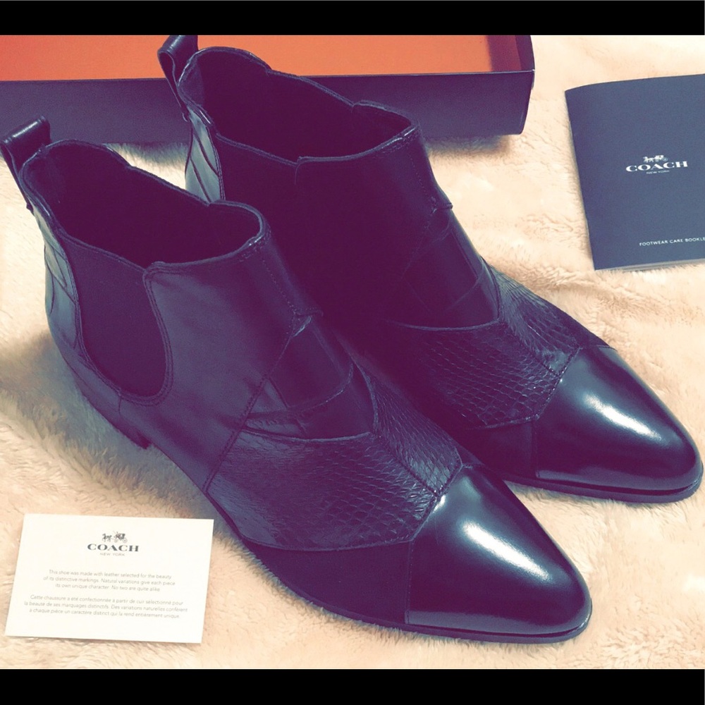 COACH Women’s Suffolk Patchwork Bootie